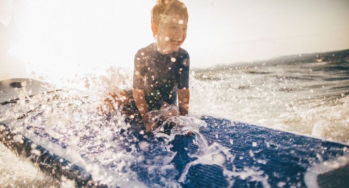 water uitjes kinderen suppen varen zeilen