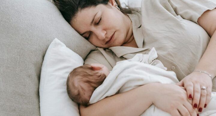 28 percent of new mothers are guilty of this habit, according to experts