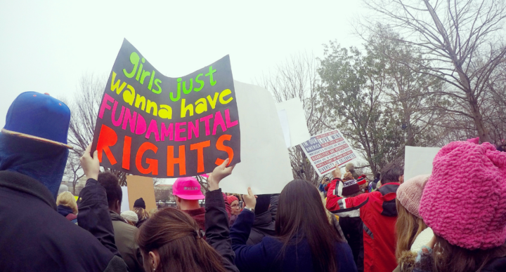 protest vrouwen abortus Trump