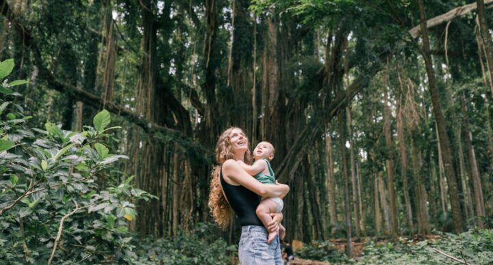 geboortebos bomen baby