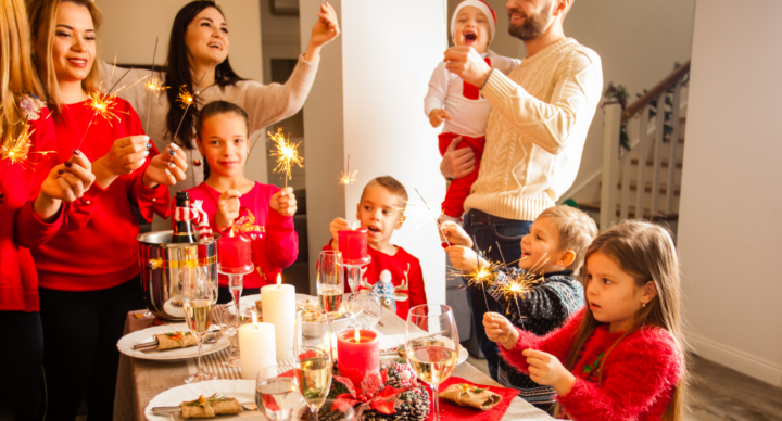 kerstgezien sterretjes kinderen kerstmis