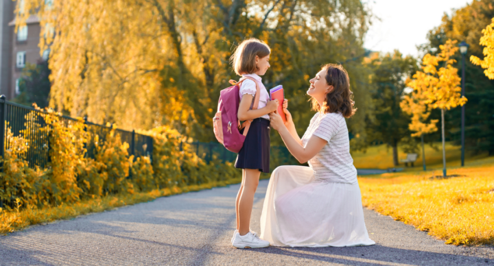 kind naar school