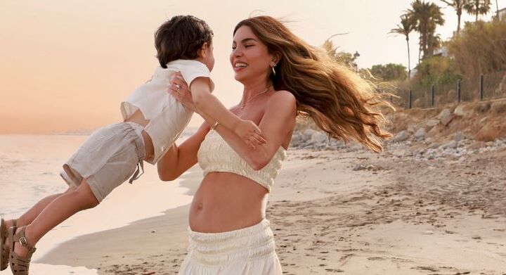 Illustratie bij: Negin Mirsalehi zwanger van tweede kindje: ‘Can’t wait to meet you’