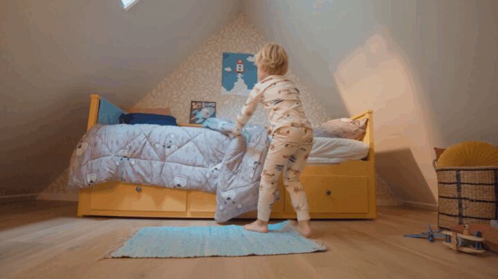 Illustratie bij: Ongelukje in bed? Met dit dekbed wordt verschonen een stuk makkelijker