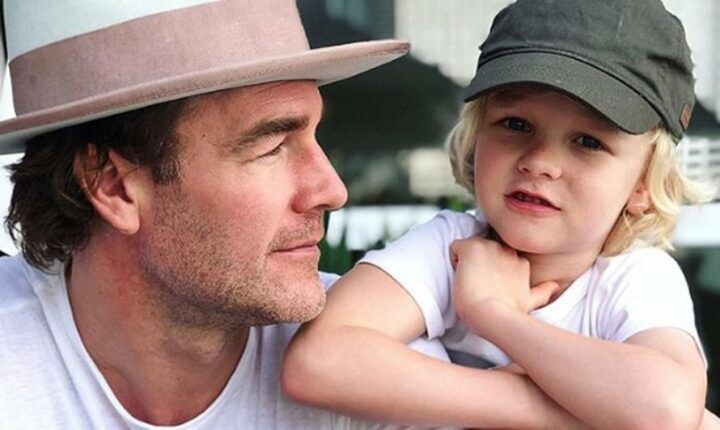 acteur-james-van-der-beek-zoon-een-man-zijn