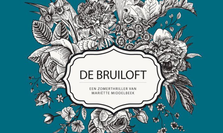 Illustratie bij: De bruiloft: een zomerthriller van Mariëtte Middelbeek