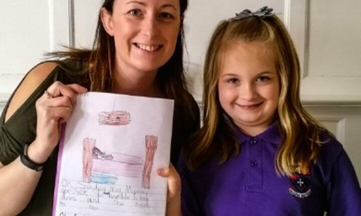 Illustratie bij: Gênant (maar hilarisch): als je kind na school thuiskomt met deze tekening