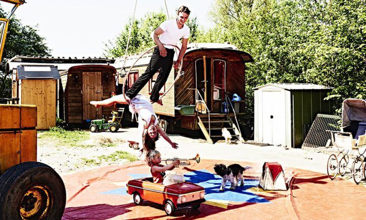 Portretten: circusmoeders