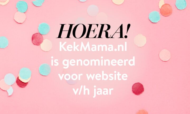 Illustratie bij: KekMama.nl genomineerd voor ‘Website van het Jaar 2022’: stem en help ons naar de winst