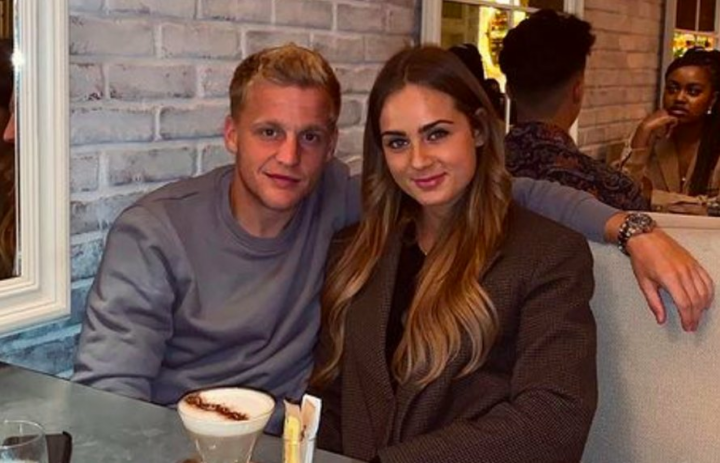 donny van de beek en estelle bergkamp