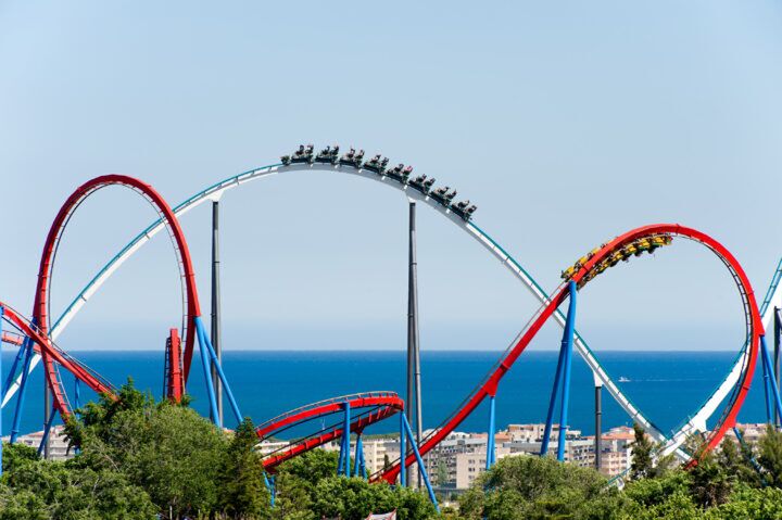 Portaventura achtbaan red force