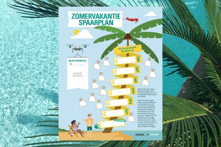 Illustratie bij: Download het Zomervakantie Spaarplan hier!