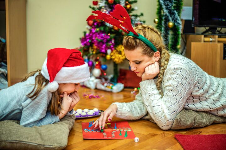 kerst familie types schoonmoeder