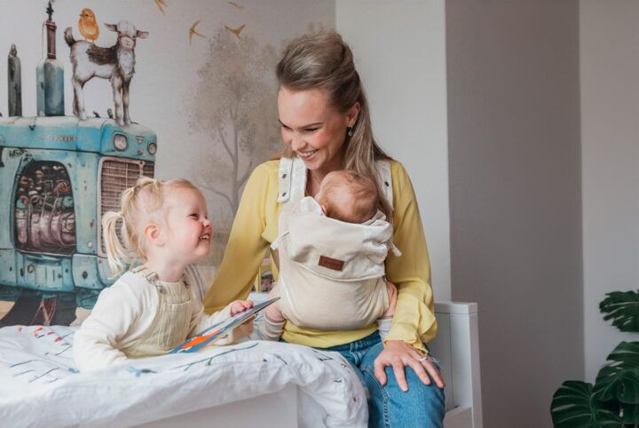 Illustratie bij: Duurzaam baby dragen met het nieuwe abonnementsmodel van ByKay