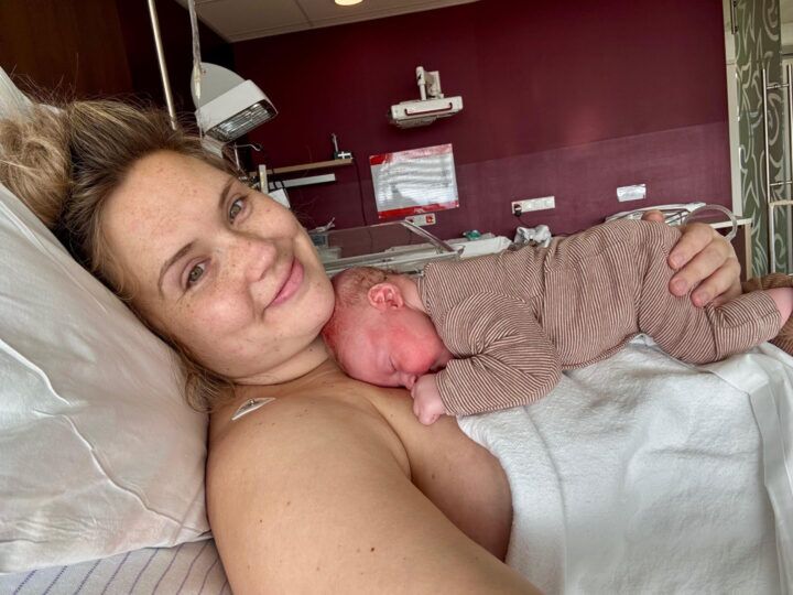 Bevallingsverhaal van Maud