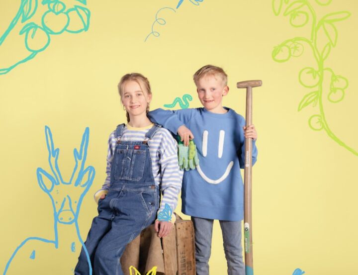 Illustratie bij: Tweeling Ellen en Jan (11): ‘Later willen we een restaurant openen met gerechten uit ons voedselbos’